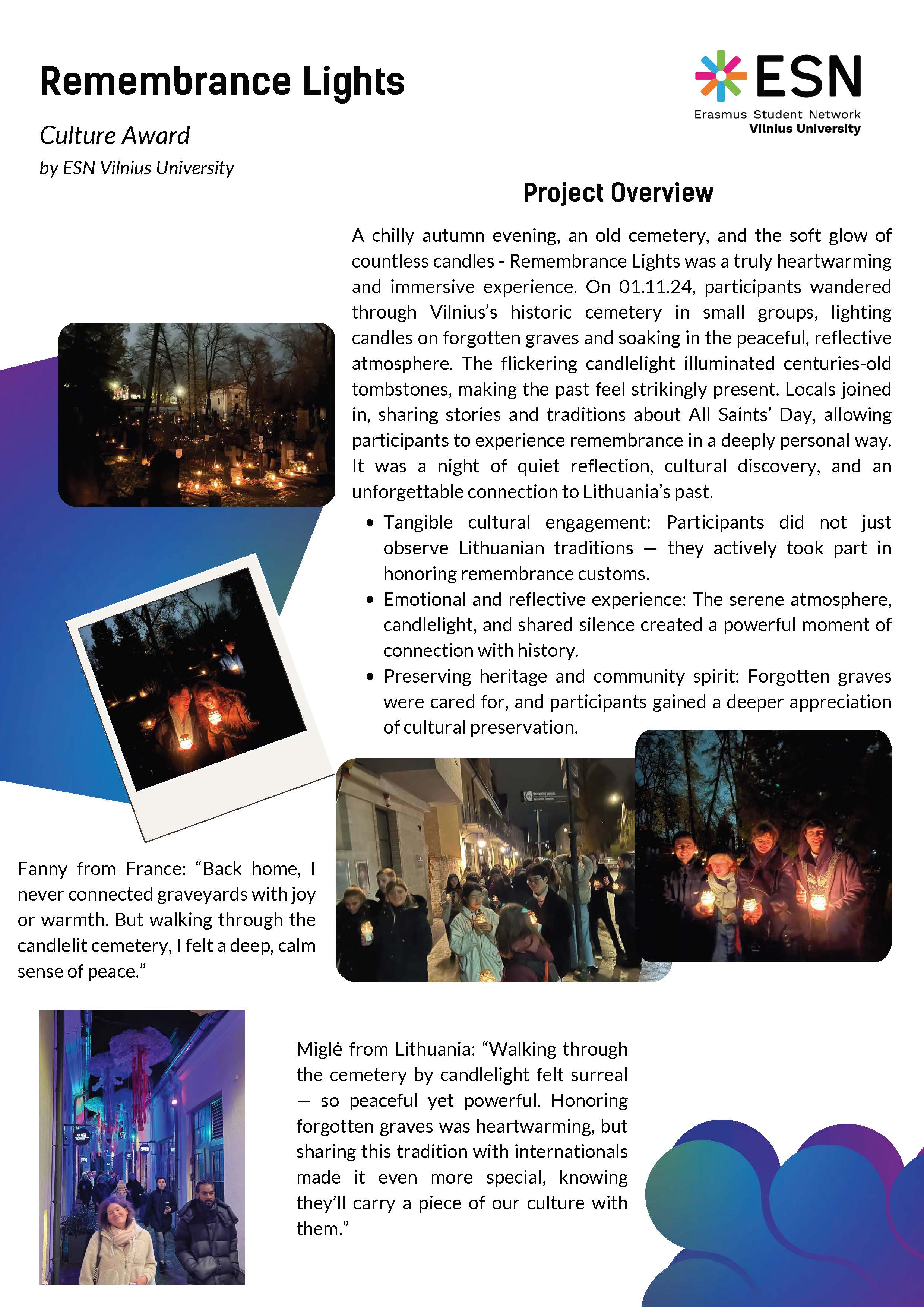 Culture Award Honourable Mention 1